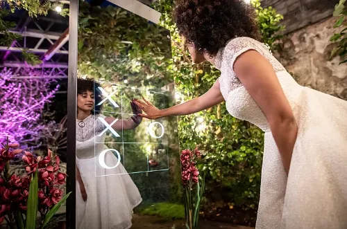 Magic Mirror Photo Booth Rental in Los Angeles